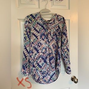 Geometric shape blouse